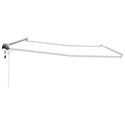 Struttura della tenda elettrica retrattile Bianco 5 x 3 m | homemem39