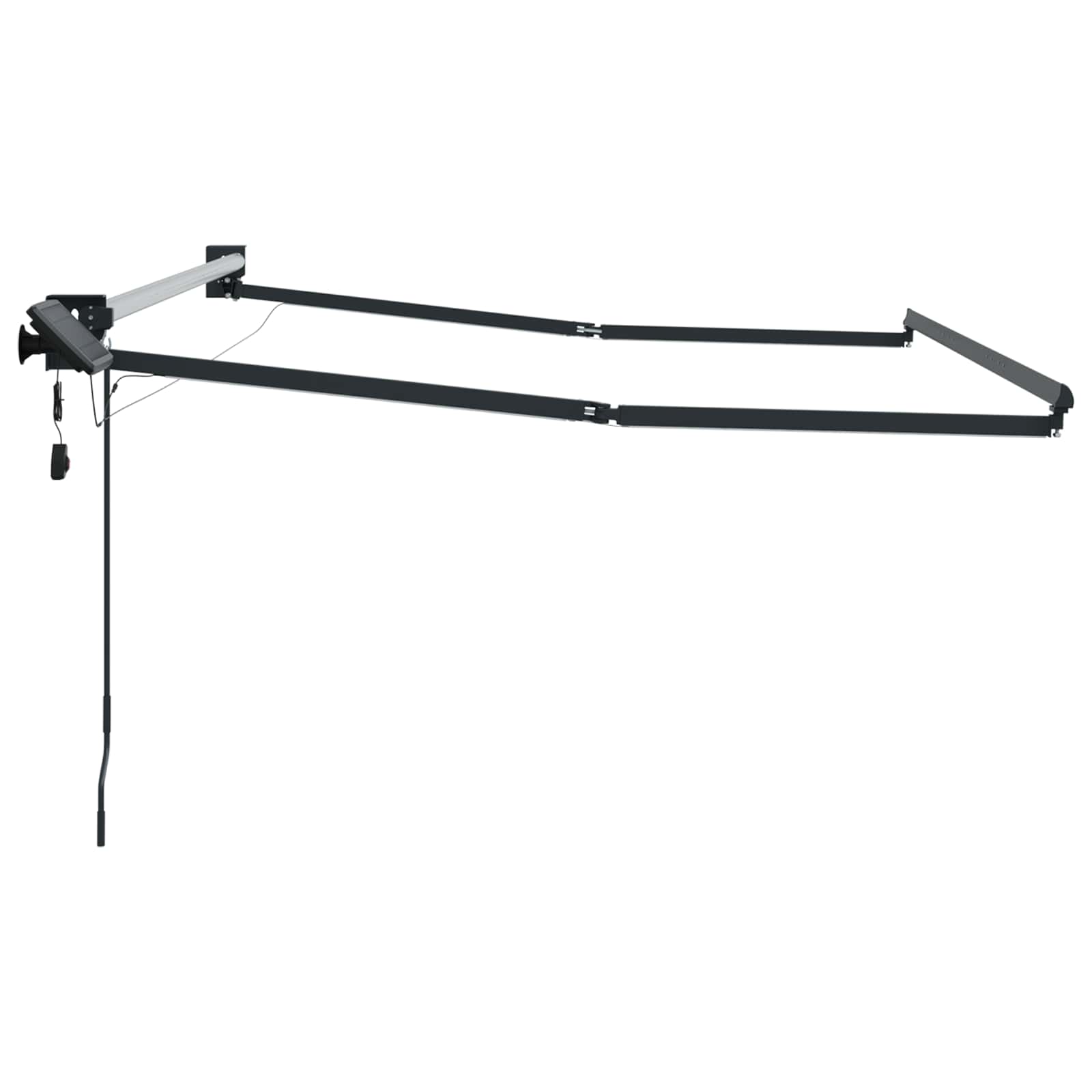 Struttura della tenda elettrica retrattile Antracite 3,5 x 2 m | homemem39