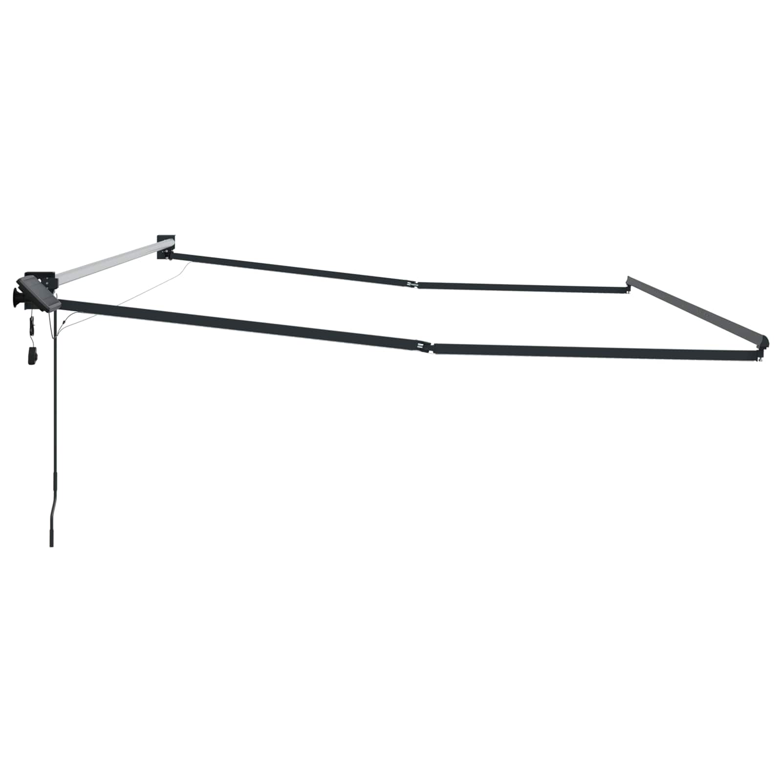 Struttura della tenda elettrica retrattile Antracite 4 x 2 m | homemem39