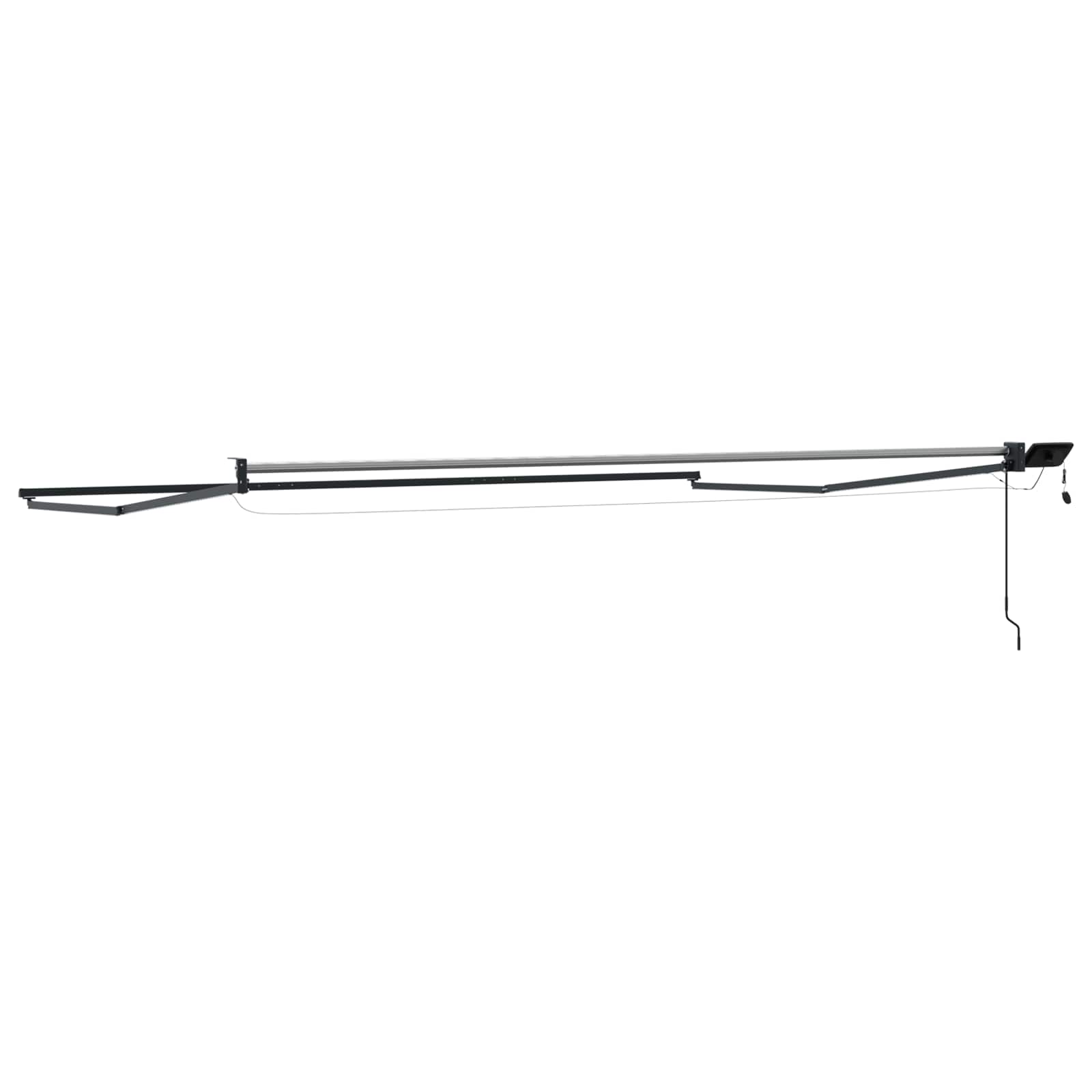 Struttura della tenda elettrica retrattile Antracite 4 × 3 m | homemem39