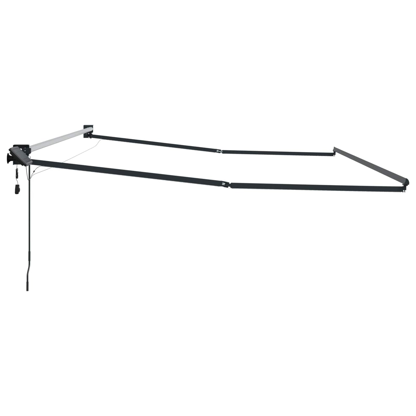 Struttura della tenda elettrica retrattile Antracite 4,5 × 3 m | homemem39