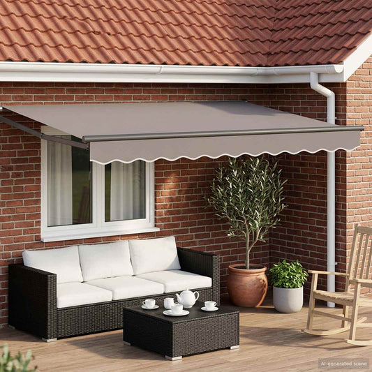 Struttura della tenda elettrica retrattile Antracite 3 x 2,5 m | homemem39
