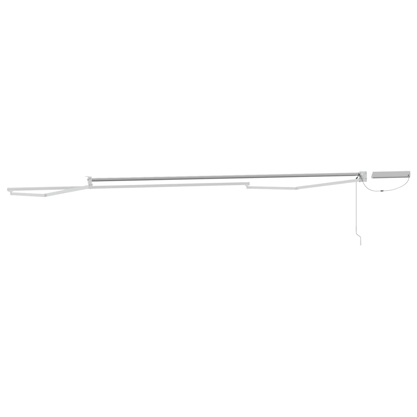 Struttura della tenda elettrica retrattile Bianco 4 x 2 m | homemem39