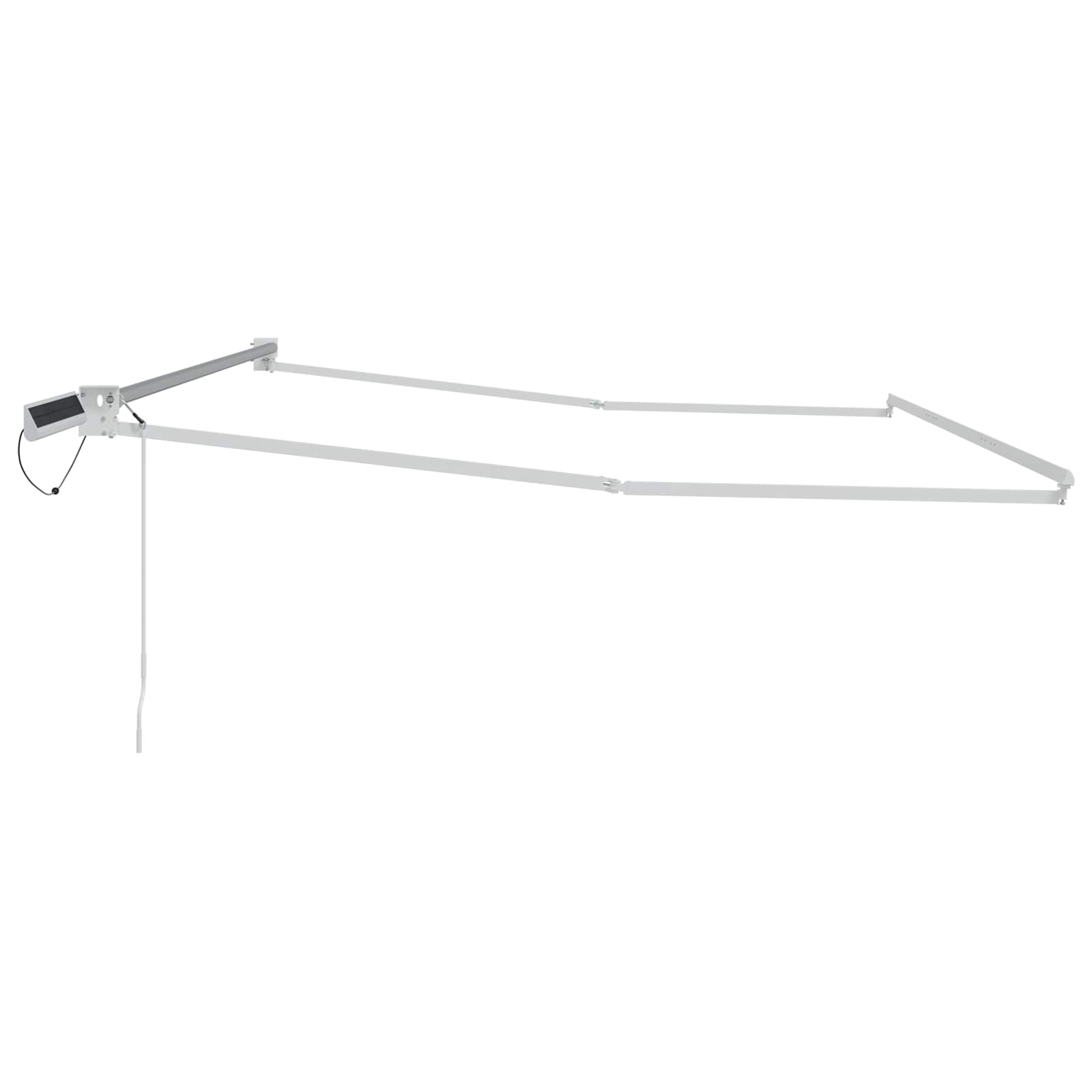 Struttura della tenda elettrica retrattile Bianco 4 x 2 m | homemem39