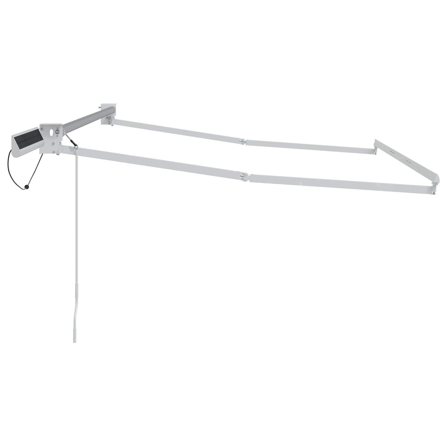 Struttura della tenda elettrica retrattile Bianco 3 x 2,5 m | homemem39