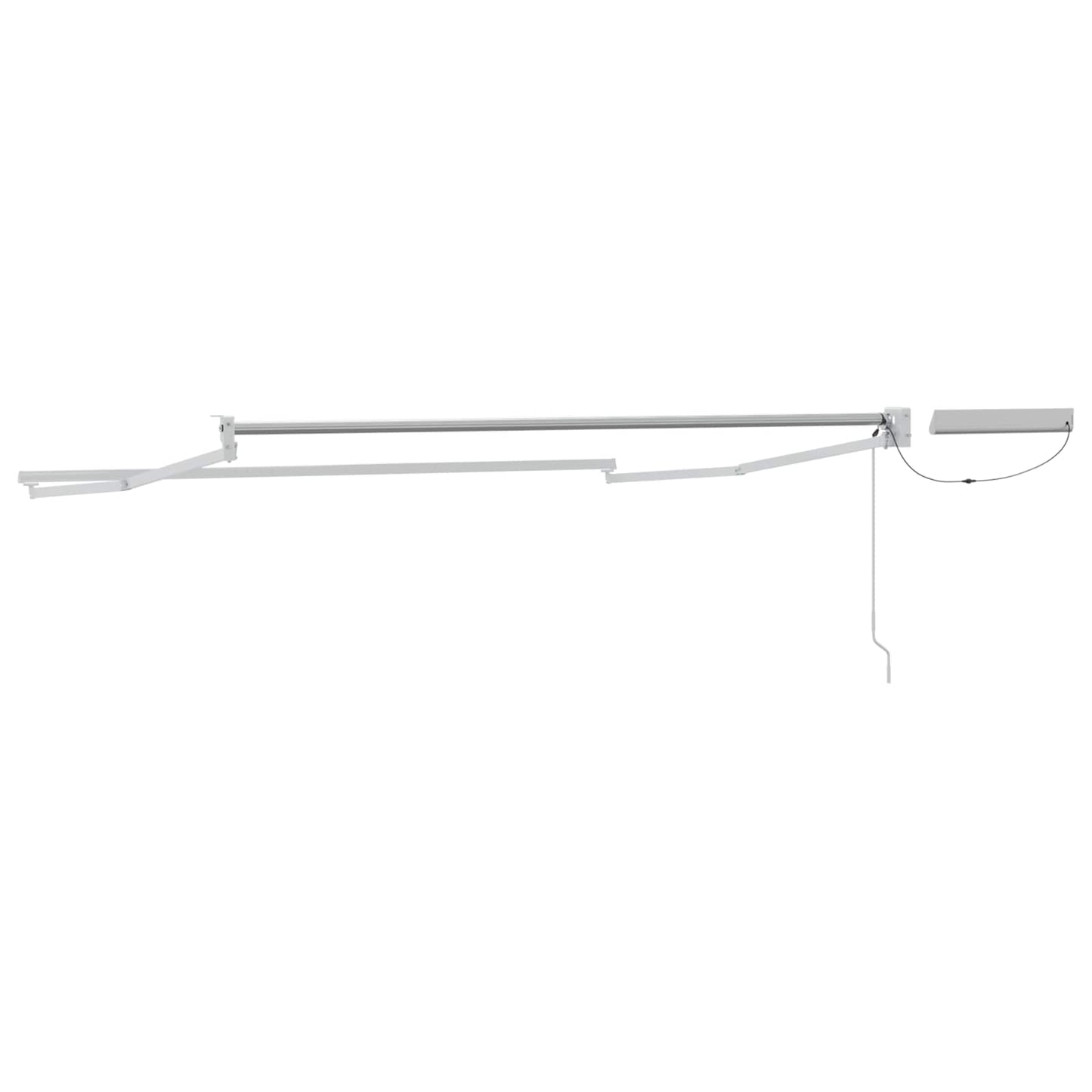 Struttura della tenda elettrica retrattile Bianco 3,5 x 2,5 m | homemem39