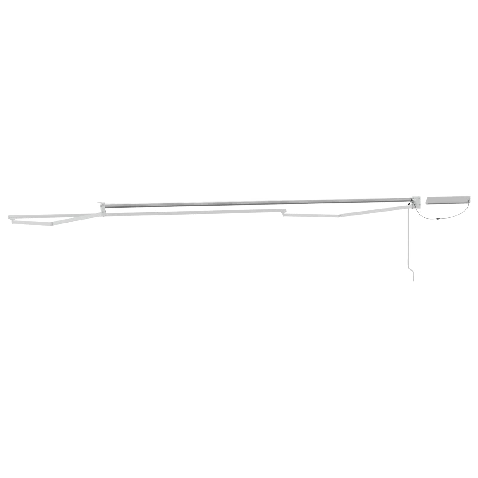 Struttura della tenda elettrica retrattile Bianco 5 x 3 m | homemem39