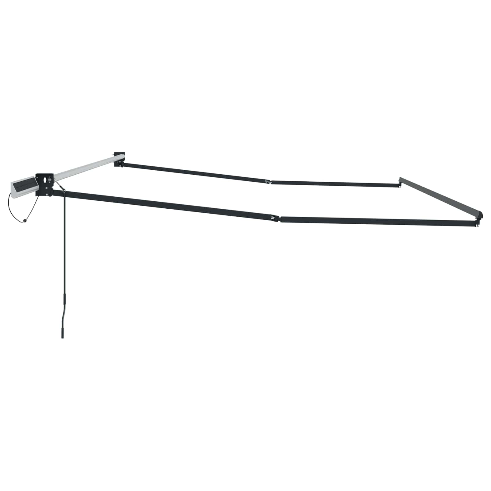 Struttura della tenda elettrica retrattile Antracite 5 x 3 m | homemem39
