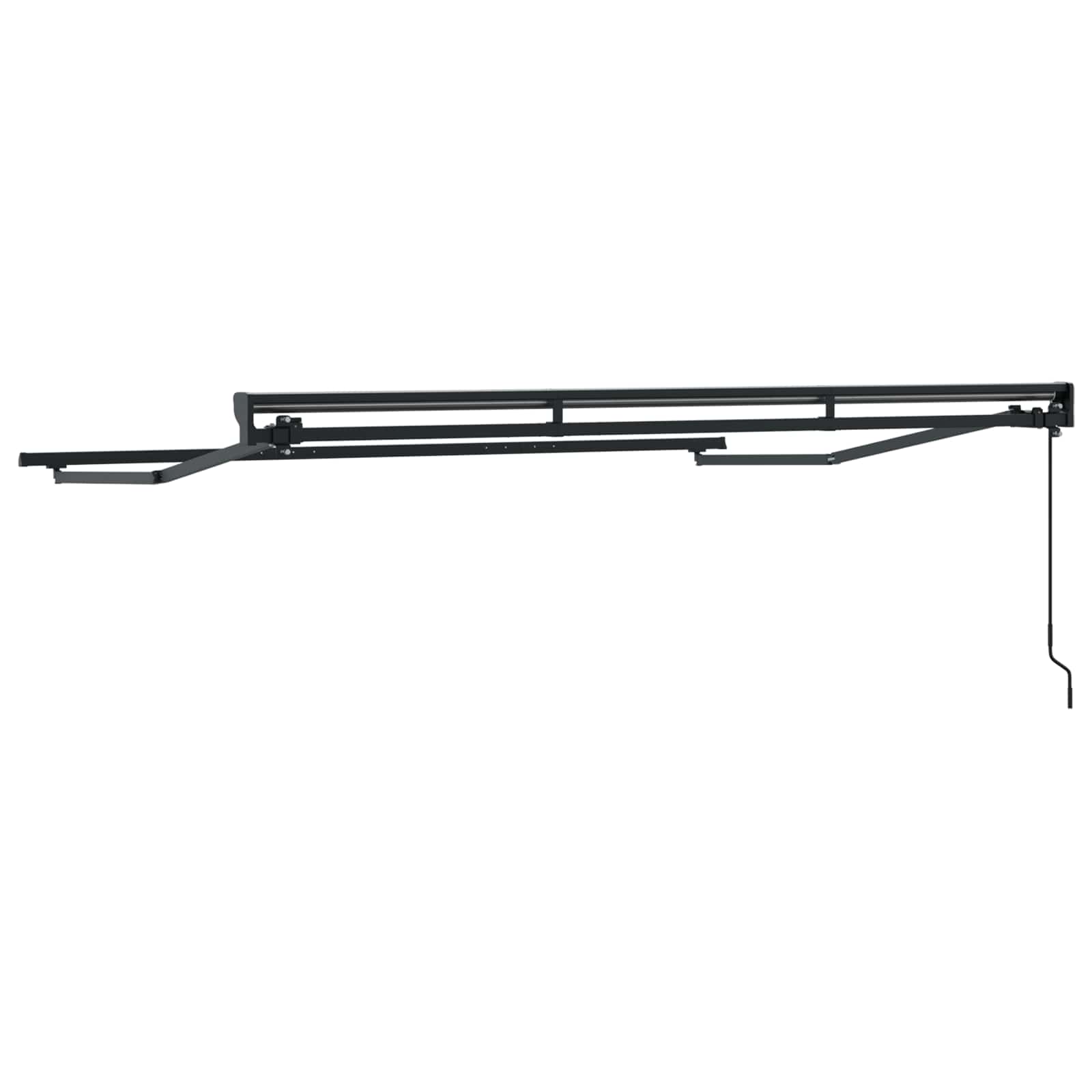 Telaio di tenda manuale Regolabile Antracite 3 x 2 m Acciaio | homemem39