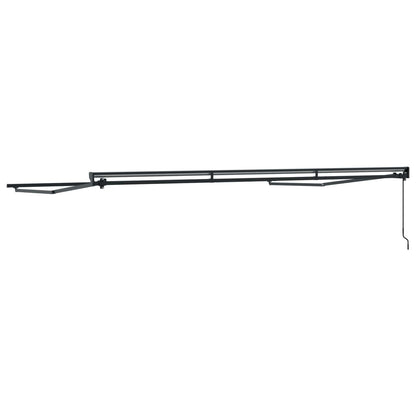 Telaio di tenda manuale Regolabile Antracite 4 x 2 m Acciaio | homemem39