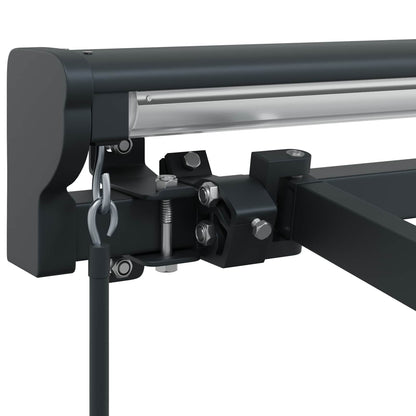 Telaio di tenda manuale Regolabile Antracite 4 × 3,5 m Acciaio | homemem39