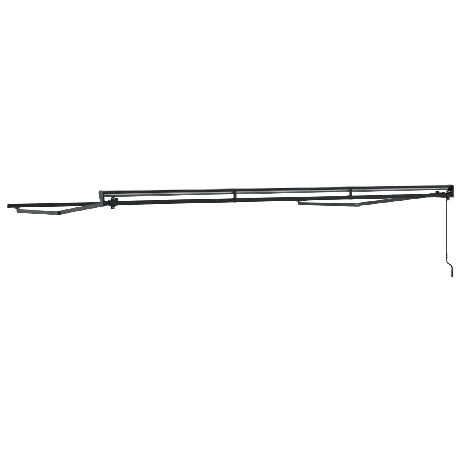 Telaio di tenda manuale Antracite 4,5 × 3,5 m Acciaio | homemem39