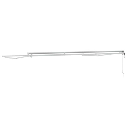 Struttura della tenda elettrica retrattile Bianco 4 × 3 m | homemem39