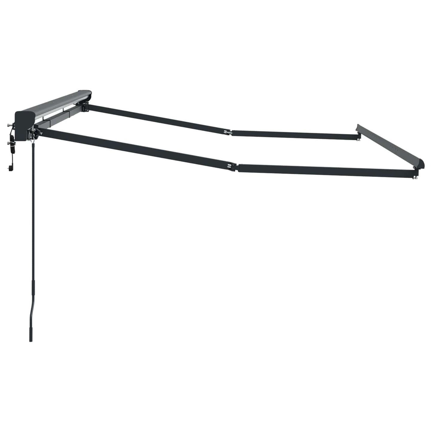 Struttura della tenda elettrica retrattile Antracite 3,5 x 2 m | homemem39