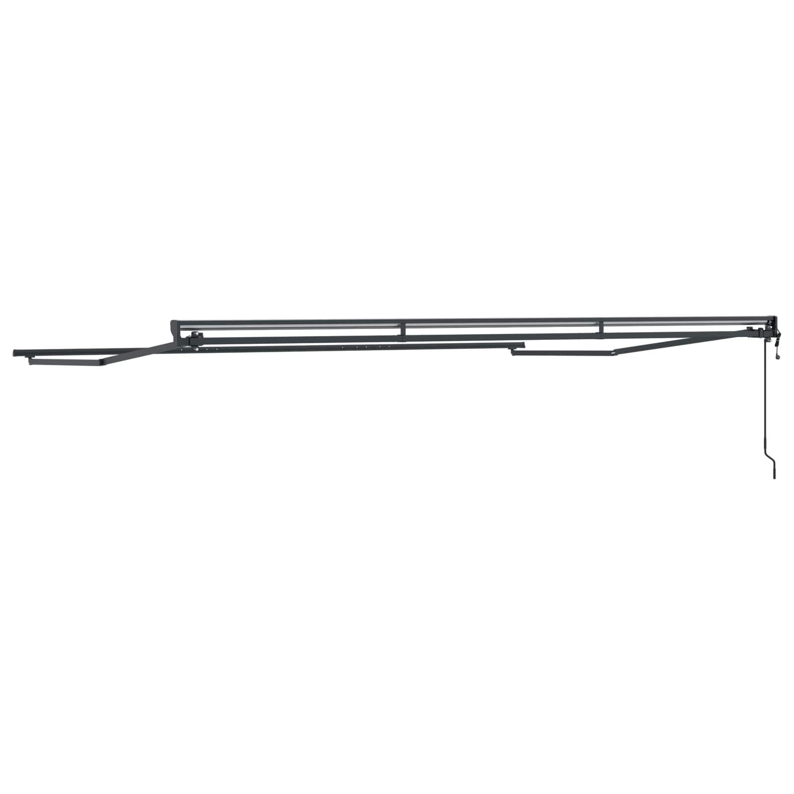 Struttura della tenda elettrica retrattile Antracite 4 × 3,5 m | homemem39