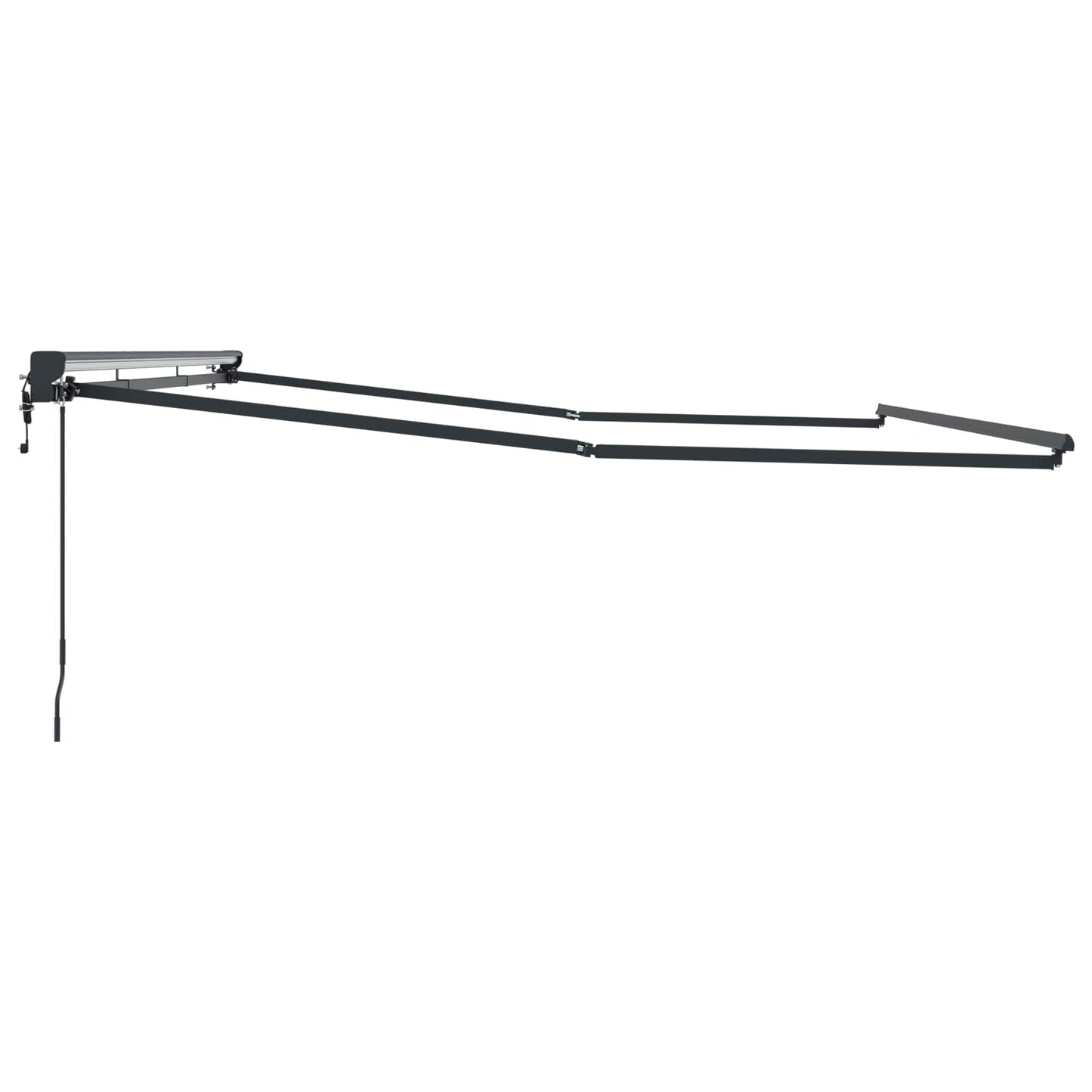 Struttura della tenda elettrica retrattile Antracite 5 × 3,5 m | homemem39
