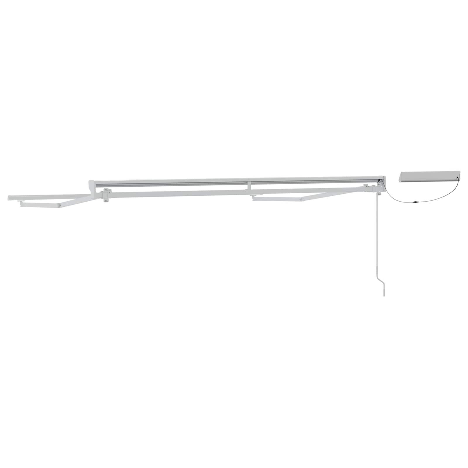 Struttura della tenda elettrica retrattile Bianco 2,5 x 2 m | homemem39