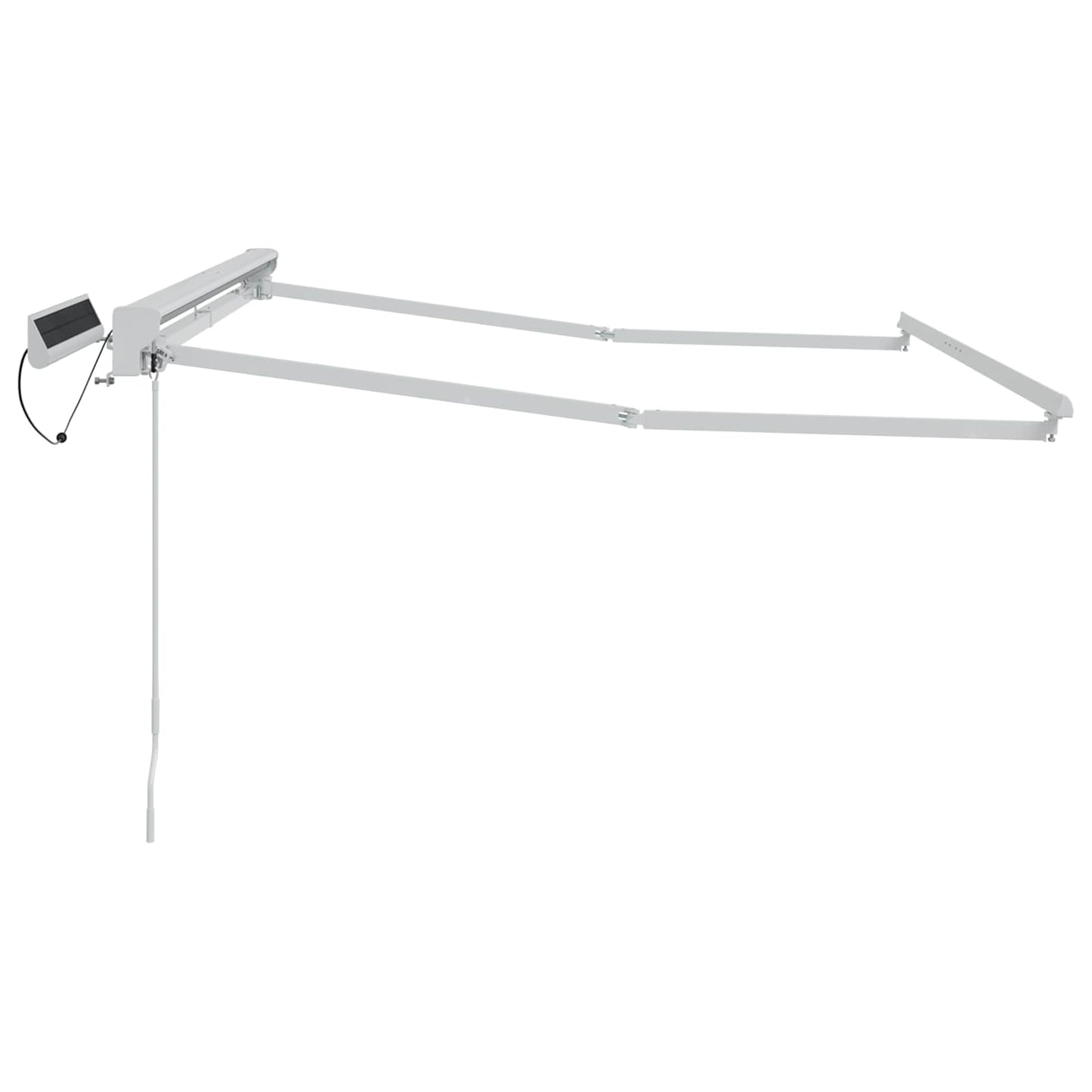 Struttura della tenda elettrica retrattile Bianco 3,5 x 2 m