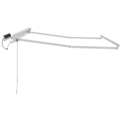 Struttura della tenda elettrica retrattile Bianco 3,5 x 2 m