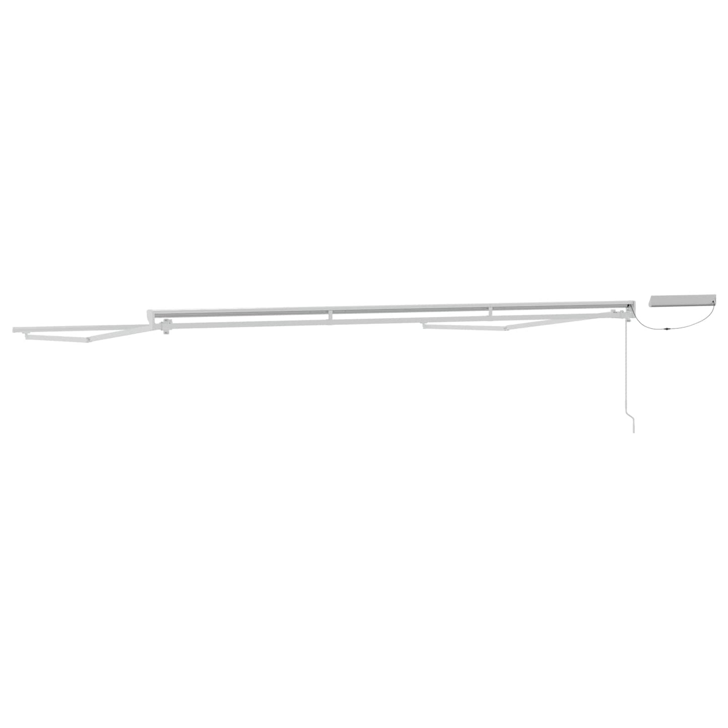 Struttura della tenda elettrica retrattile Bianco 4 × 3 m | homemem39