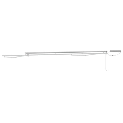 Struttura della tenda elettrica retrattile Bianco 4 × 3 m | homemem39