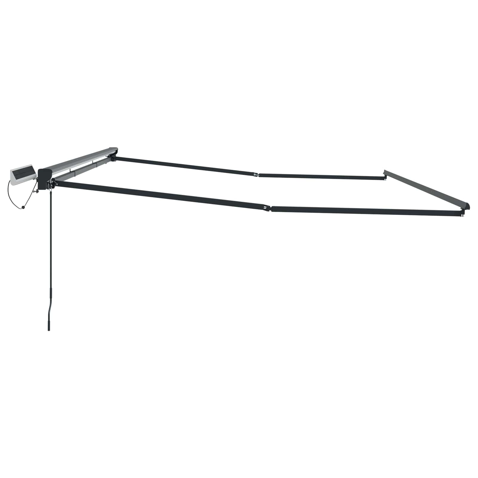 Struttura della tenda elettrica retrattile Antracite 4 × 3,5 m | homemem39