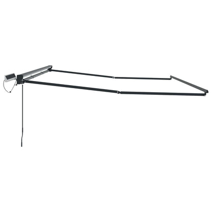 Struttura della tenda elettrica retrattile Antracite Acciaio | homemem39