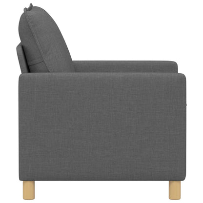 Divano Grigio Scuro Tessuto | homemem39