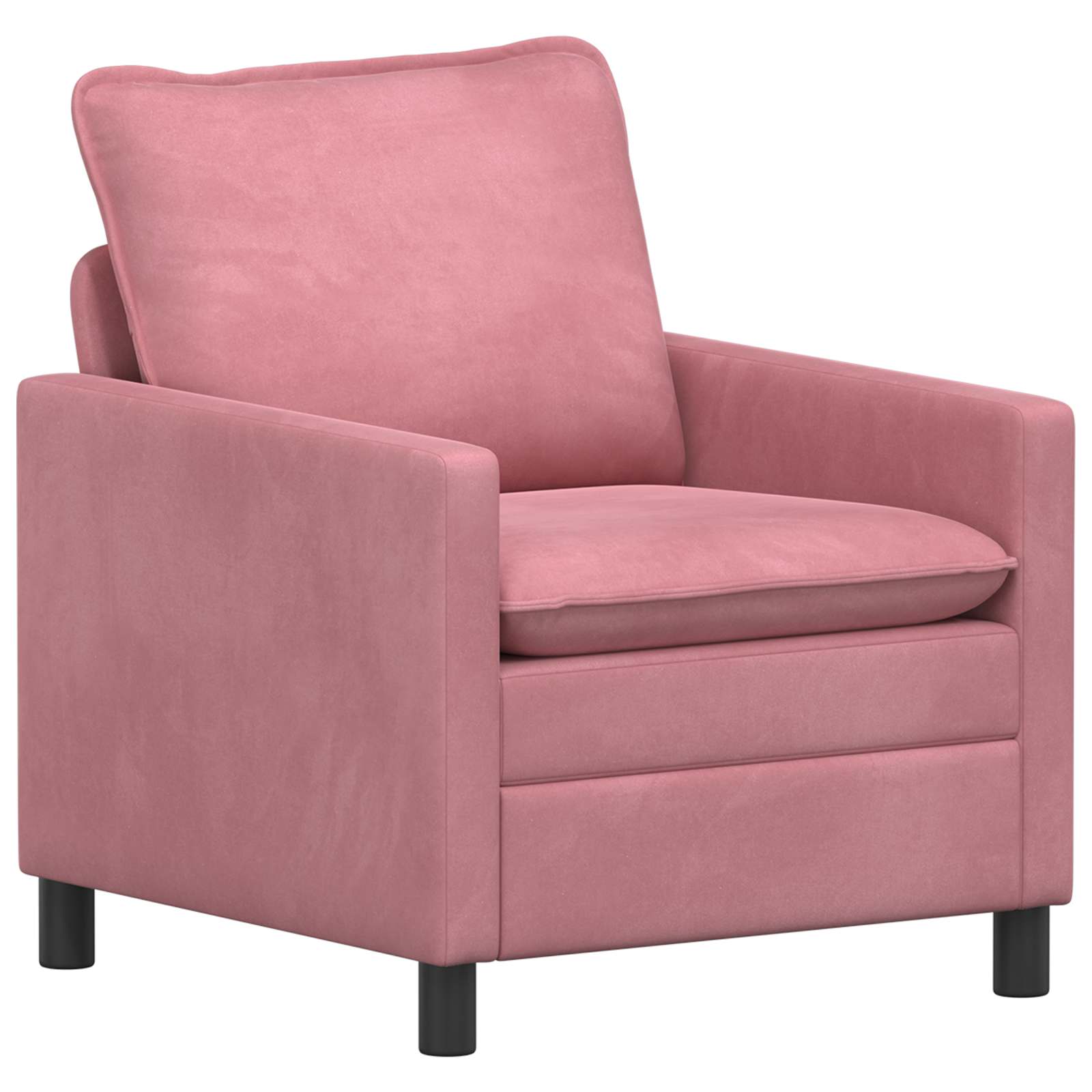 Divano Rosa 76 x 81 x 87,5 cm Velluto | homemem39