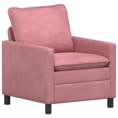 Divano Rosa 76 x 81 x 87,5 cm Velluto | homemem39