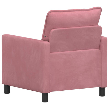 Divano Rosa 76 x 81 x 87,5 cm Velluto | homemem39