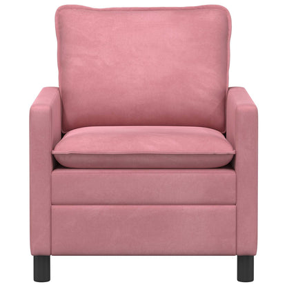 Divano Rosa 76 x 81 x 87,5 cm Velluto | homemem39