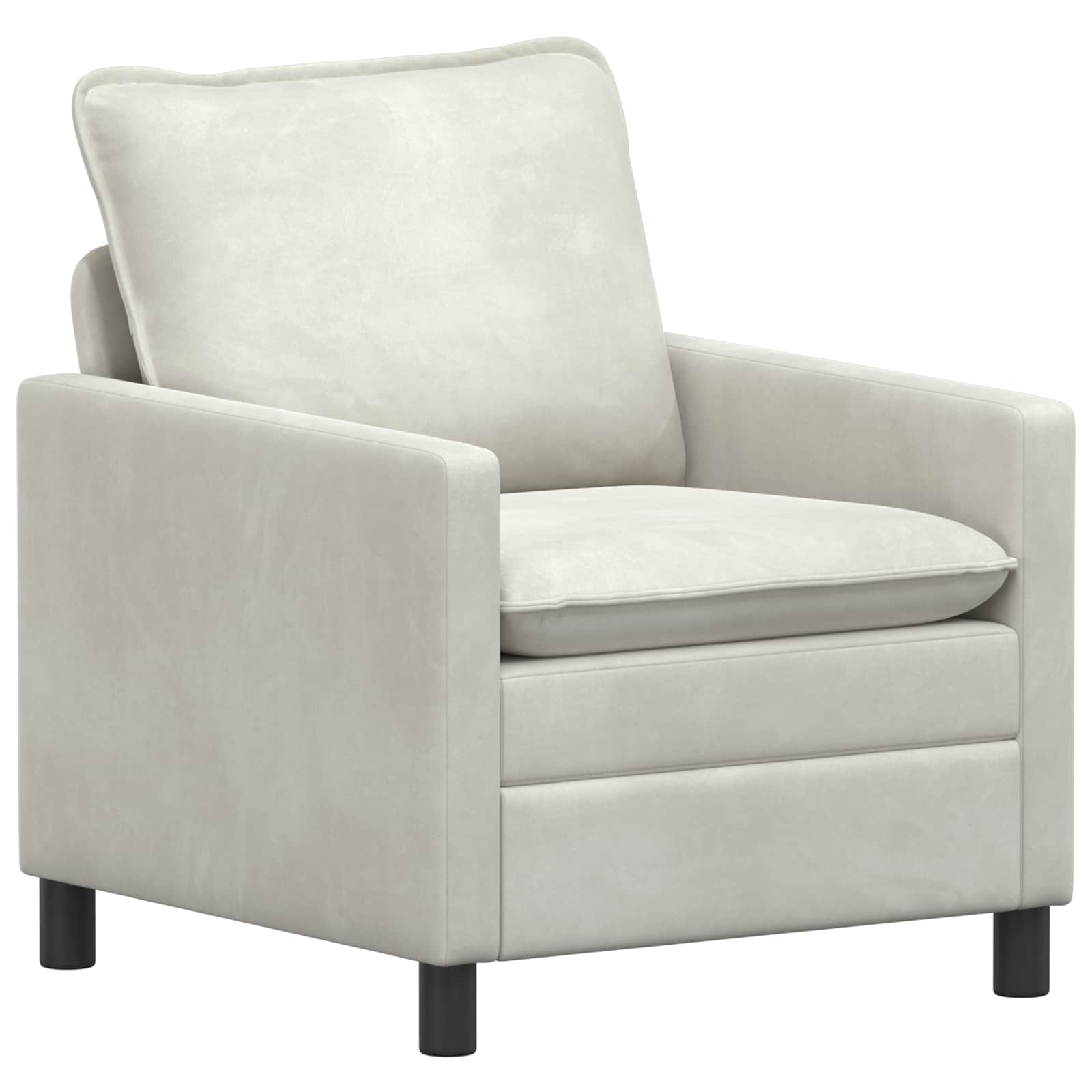 Divano Crema 76 x 81 x 87,5 cm Velluto | homemem39