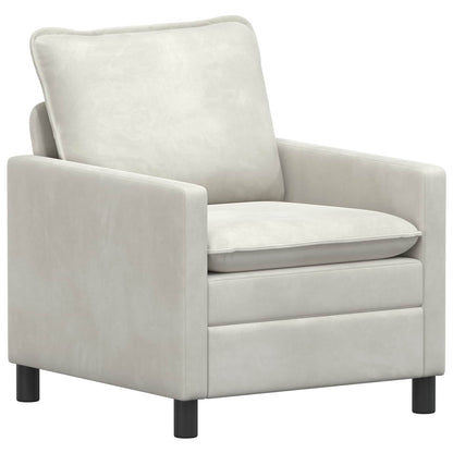 Divano Crema 76 x 81 x 87,5 cm Velluto | homemem39