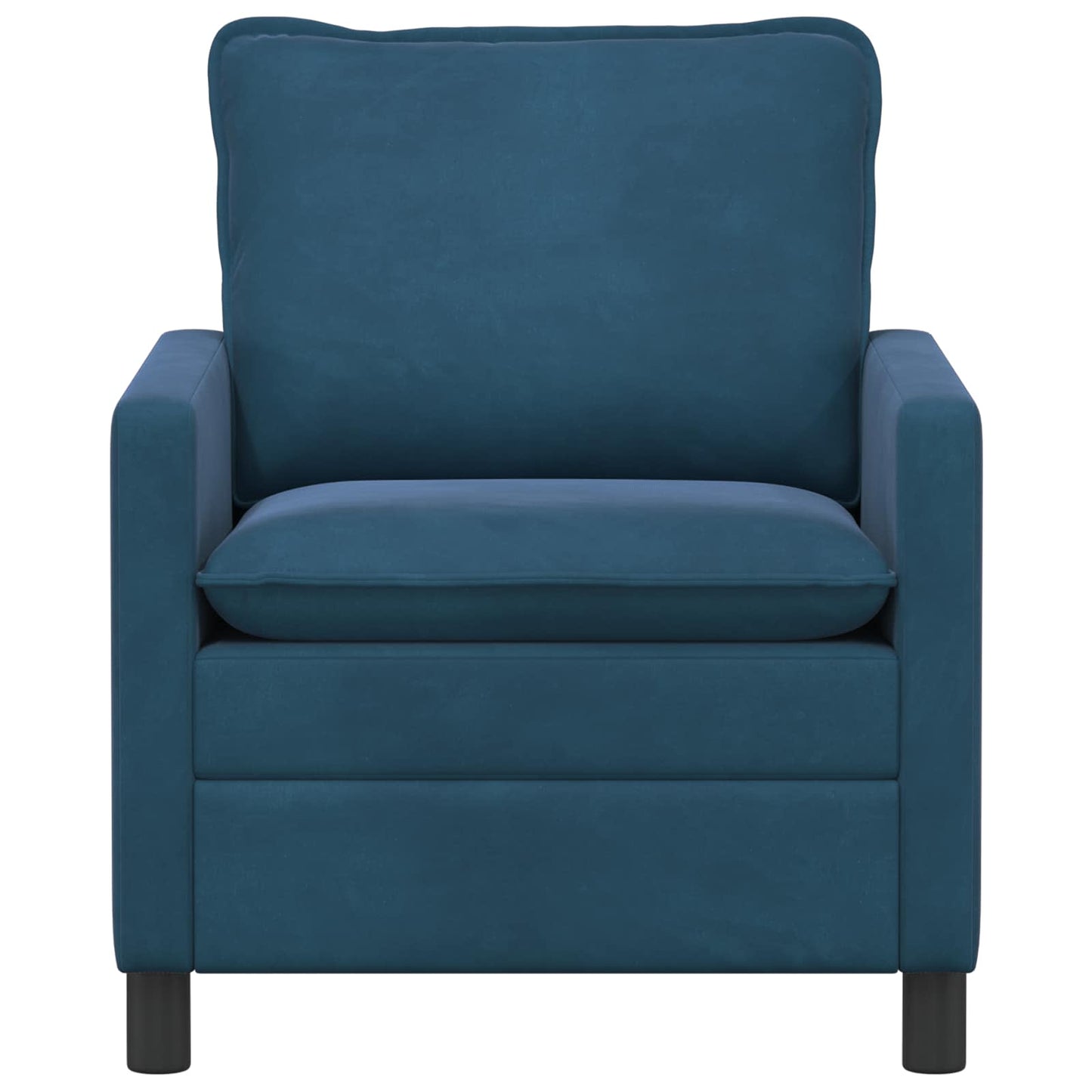 Divano Blu 76 x 81 x 87,5 cm Velluto | homemem39