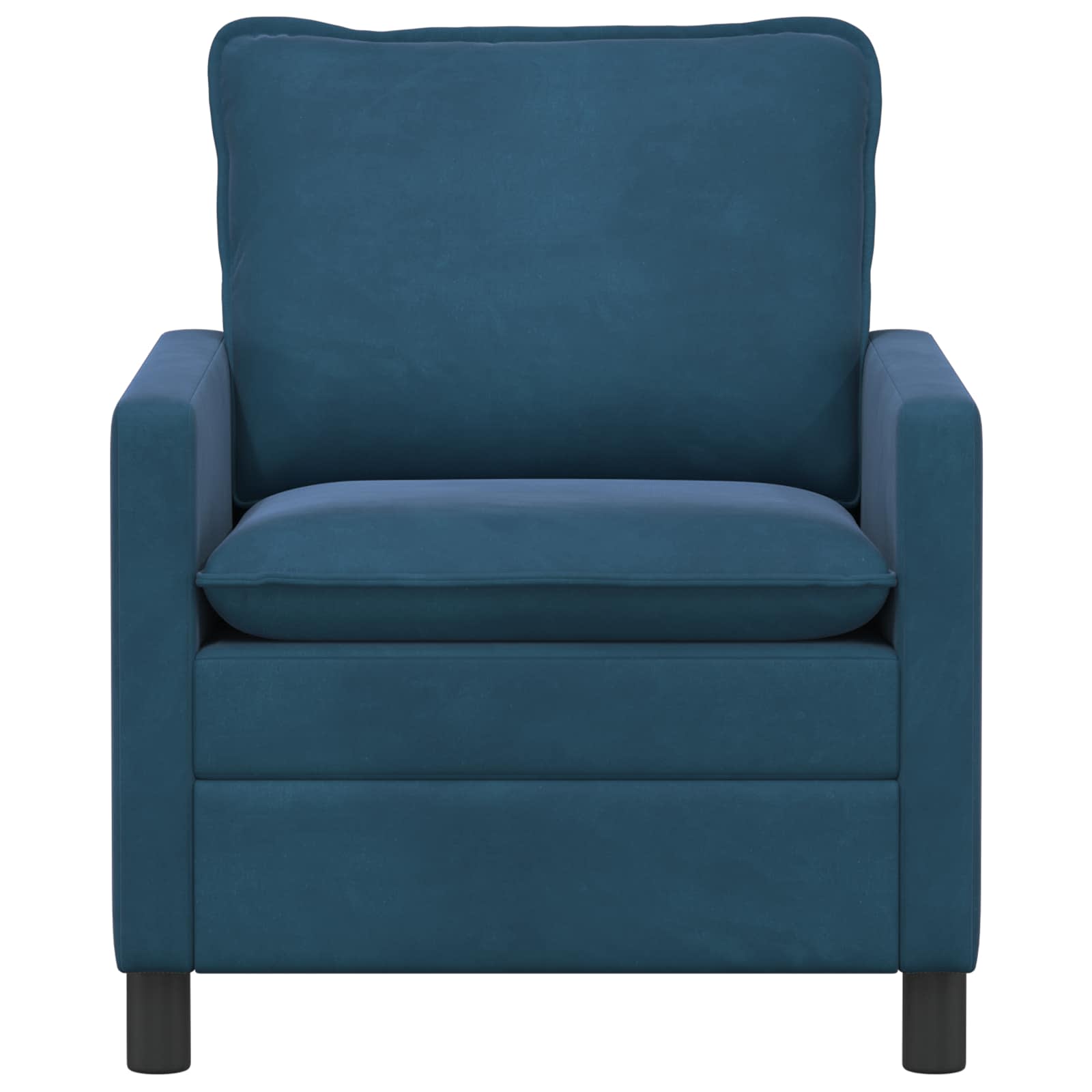 Divano Blu 76 x 81 x 87,5 cm Velluto | homemem39