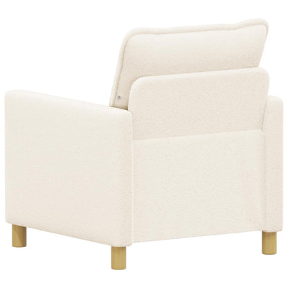 Divano Crema 76 x 81 x 87,5 cm Tessuto | homemem39