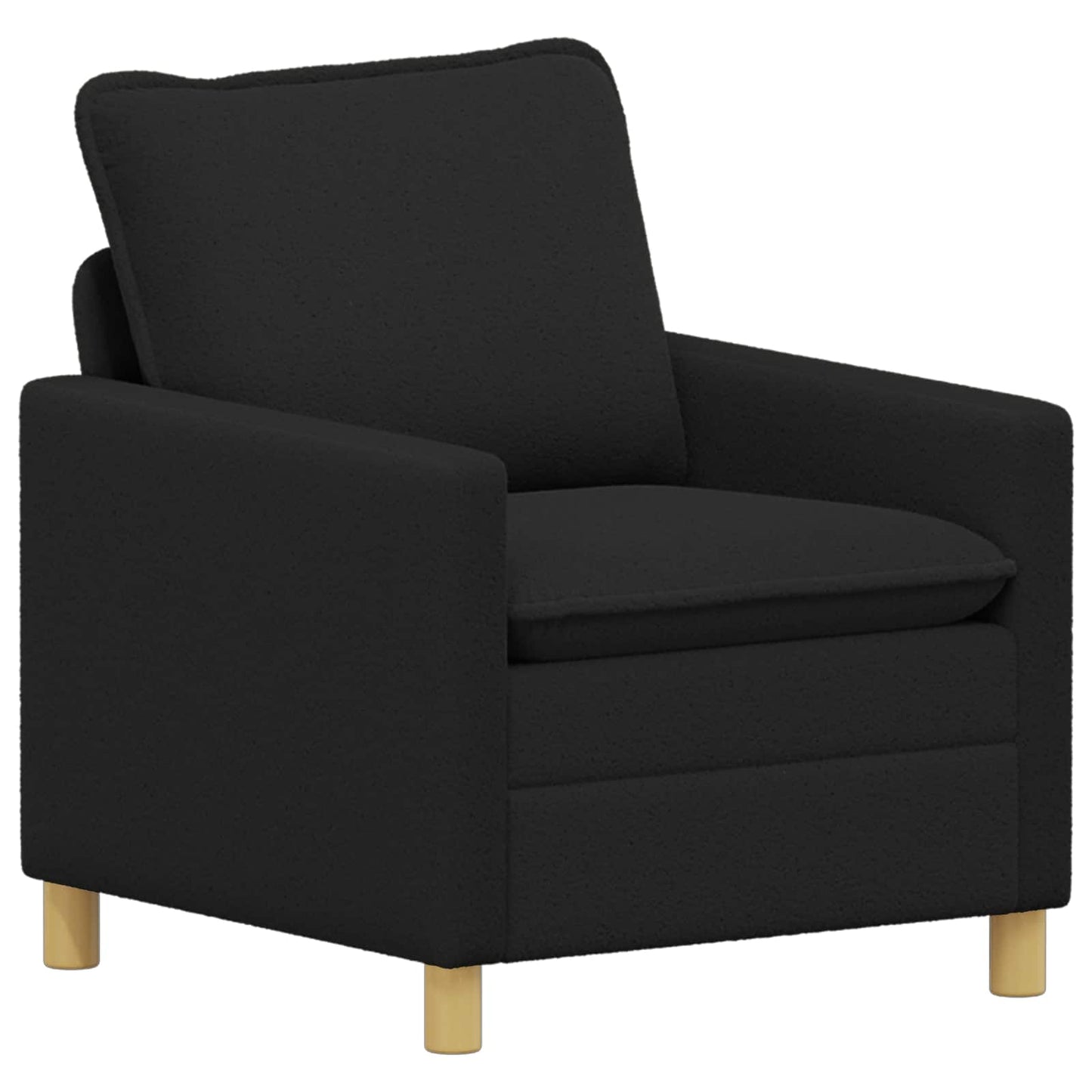 Divano Nero 76 x 81 x 87,5 cm Tessuto | homemem39