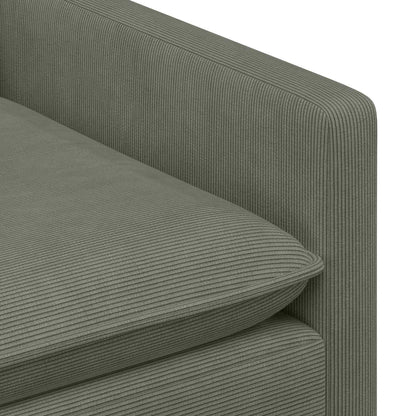 Divano Grigio Chiaro 76 x 81 x 87,5 cm Tessuto | homemem39