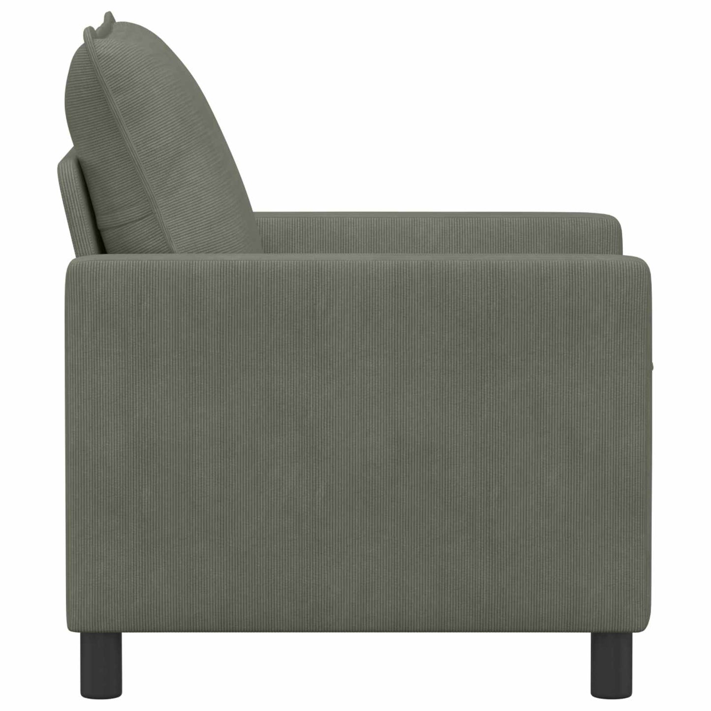 Divano Grigio Chiaro 76 x 81 x 87,5 cm Tessuto | homemem39