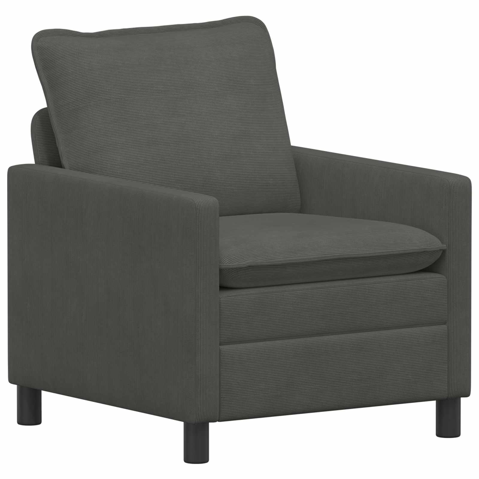 Divano Grigio Scuro 76 x 81 x 87,5 cm Tessuto | homemem39