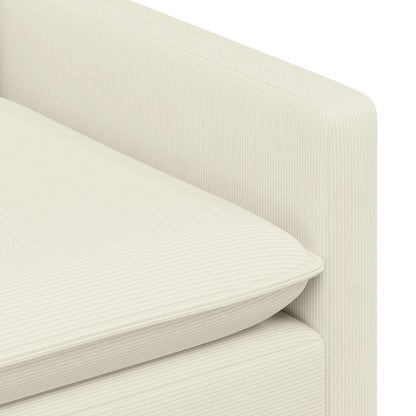 Divano Crema 76 x 81 x 87,5 cm Tessuto | homemem39