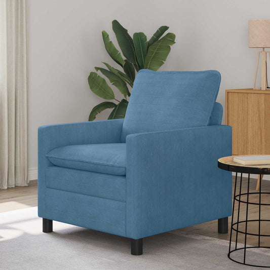 Divano Blu 76 x 81 x 87,5 cm Tessuto | homemem39