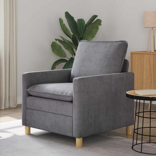 Divano Grigio Chiaro 76 x 81 x 87,5 cm Poliestere | homemem39