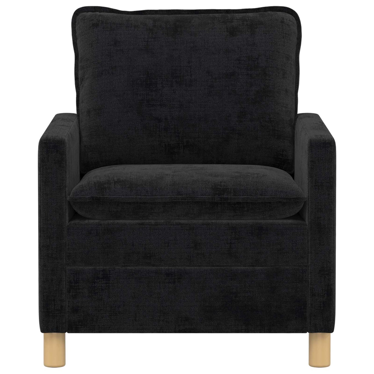 Divano Nero 76 x 81 x 87,5 cm Poliestere | homemem39