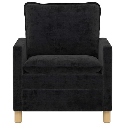 Divano Nero 76 x 81 x 87,5 cm Poliestere | homemem39