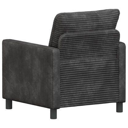 Divano Grigio Scuro 76 x 81 x 87,5 cm Poliestere | homemem39