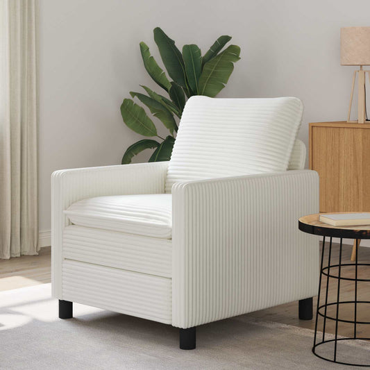 Divano Crema 76 x 81 x 87,5 cm Poliestere | homemem39