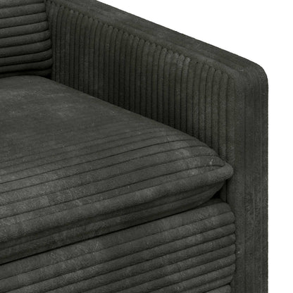 Divano Antracite 76 x 81 x 87,5 cm Poliestere | homemem39