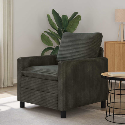 Divano Antracite 76 x 81 x 87,5 cm Poliestere | homemem39